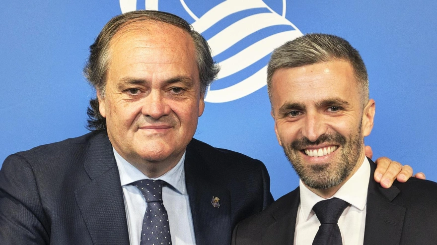 Jokin Aperribay y Erik Bretos