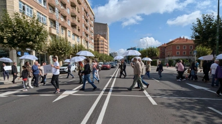 Estos son los 21 pasos de peatones que Andando Burgos ha solicitado en el centro y este de la ciudad para "devolver las calles a los peatones"