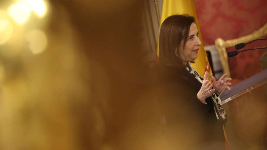 La ministra de Defensa, Margarita Robles