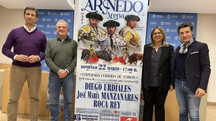 Presentación de la corrida de toros de Arnedo (La Rioja)