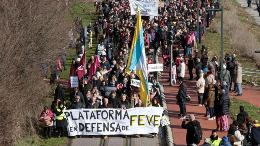 Isabel López, portavoz Plataforma en Defensa de Feve León