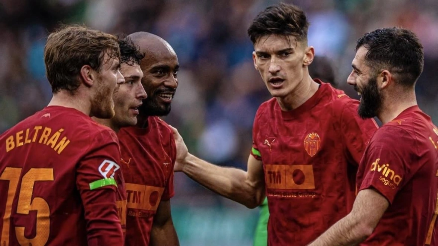 Rioja adelantó a los ché en la primera parte