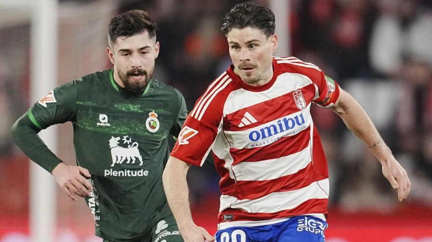 Guliashvili fue el elegido por José Alberto para liderar el ataque del Racing en Granada