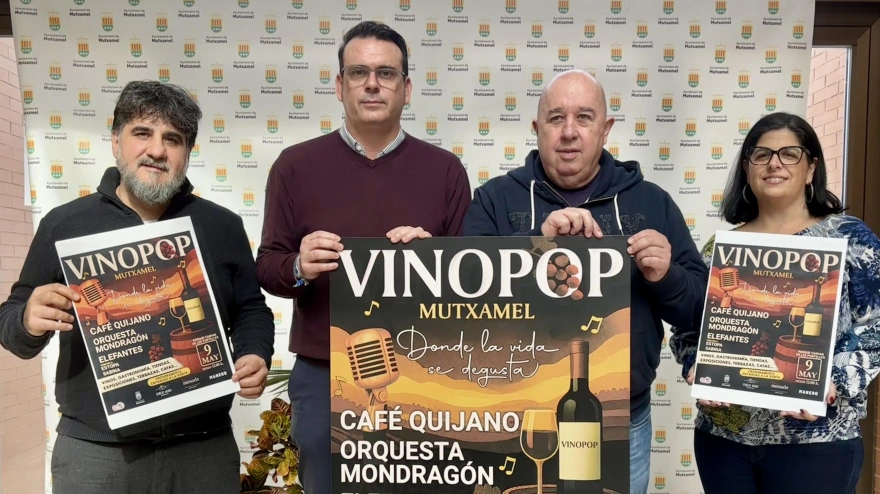 El próximo 9 de mayo el parque Canyar de les Portelles acogerá la primera edición Vinopop