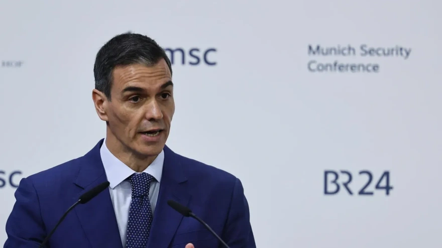 Pedro Sánchez en la Conferencia de Munich