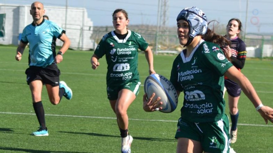 Jaén Rugby Femenino sigue imparable y acaricia el título de liga