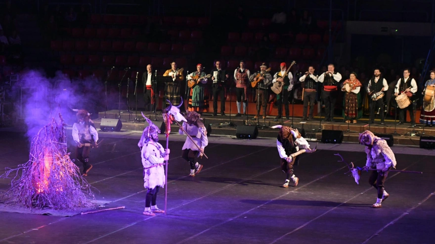Celebración del tradicional canto de Las Marzas