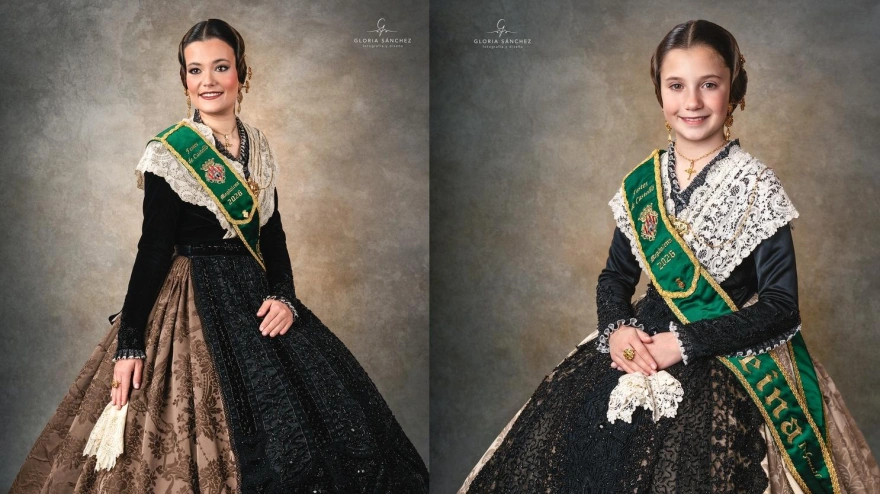 Clara Sanz Sobrino y Ana Colón Colonques, reinas de las Fiestas de la Magdalena 2026