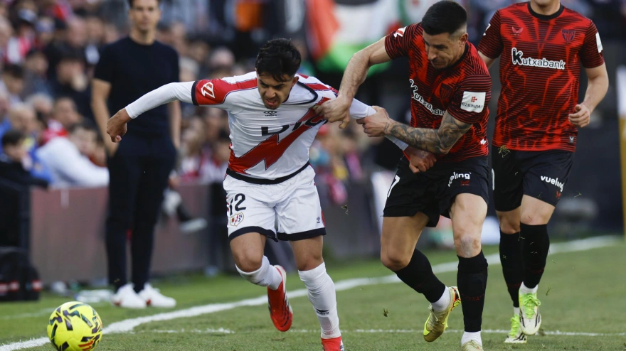 Yuri e Illias Akhomach, en el Rayo - Athletic