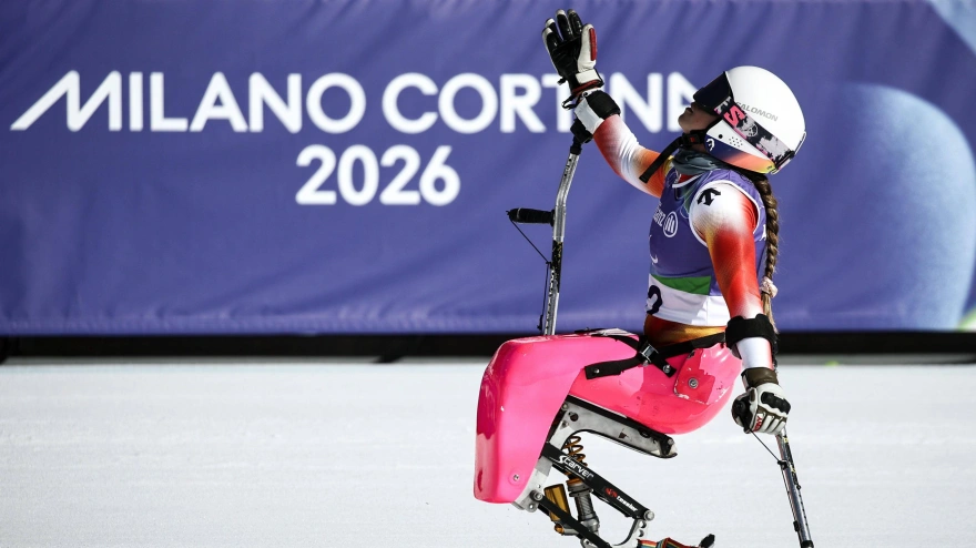 Audrey Pascual conquistó la medalla de plata en la prueba de descenso.