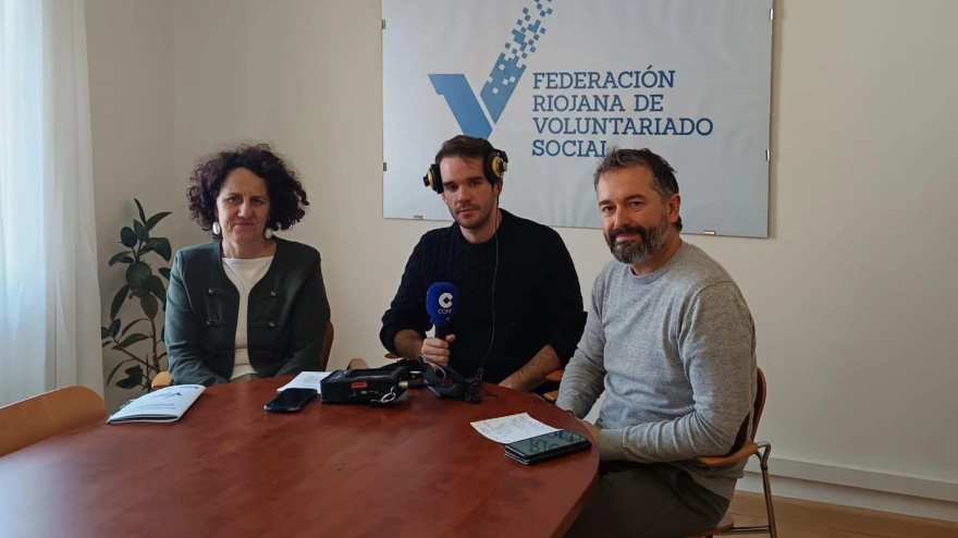 Eduardo Medrano, trabajador social de Movimiento por la Paz en La Rioja