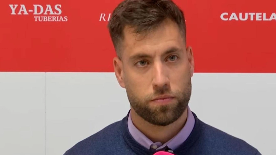 El entrenador del CD Toledo, Borja Bardera