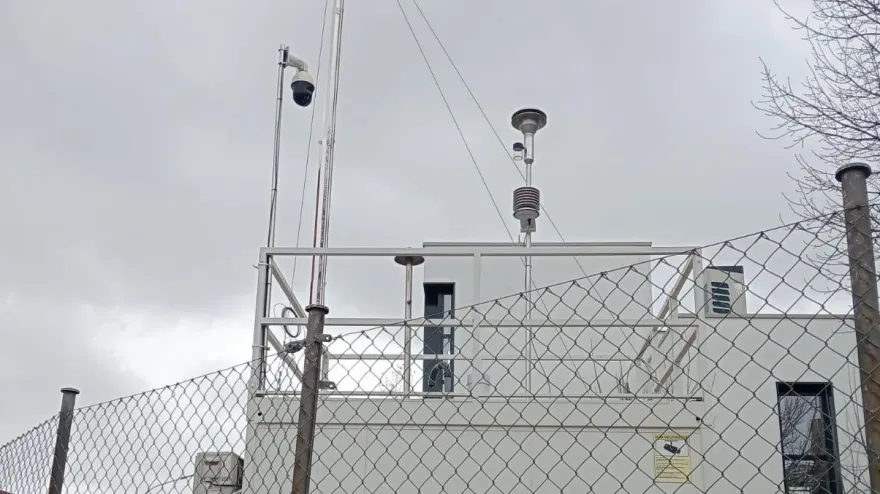 Estación de medición de calidad del aire en Guadalajara, Calle Atienza