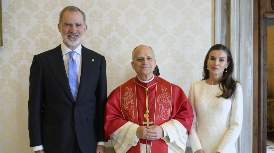 Los Reyes de España con el Papa León XIV