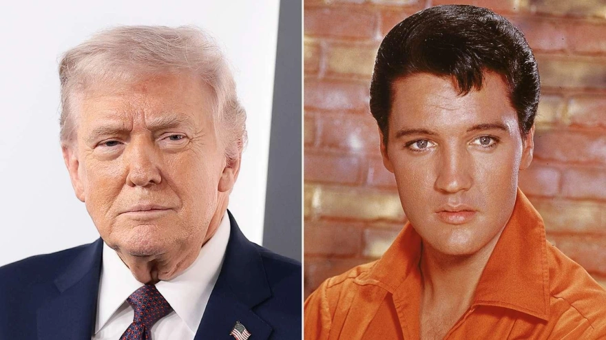 Donald Trump i Elvis Presley