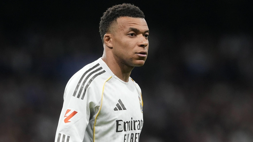 Kylian Mbappé, durante un encuentro con el Real Madrid