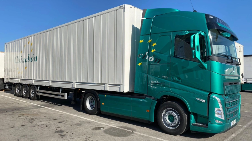 Camión de Transportes Chinchón