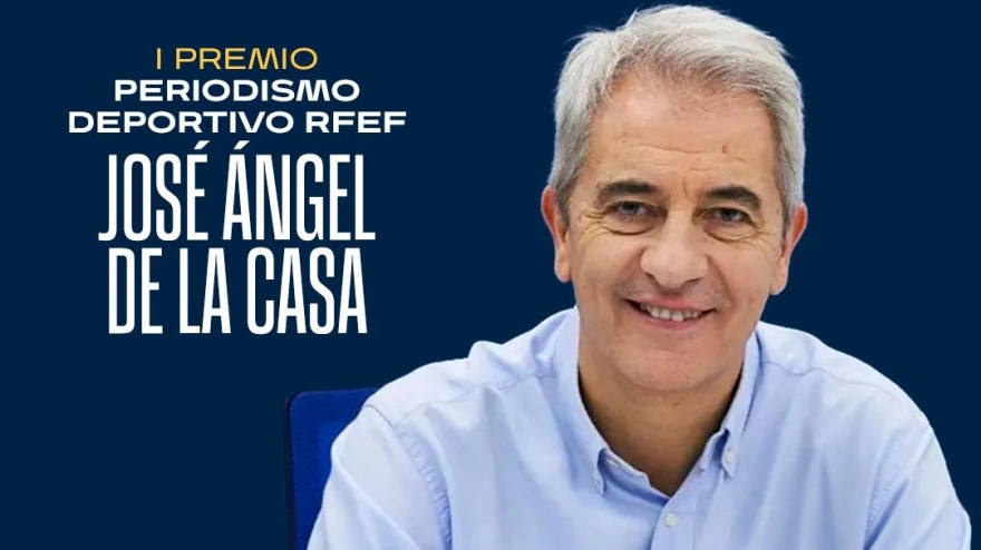 Manolo Lama, premiado por la RFEF