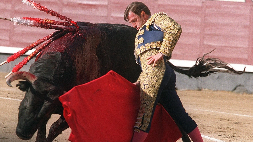Curro Váquez durante una de sus últimas actuaciones en la plaza de toros de Las Ventas