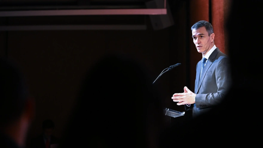 El presidente del Gobierno, Pedro Sánchez