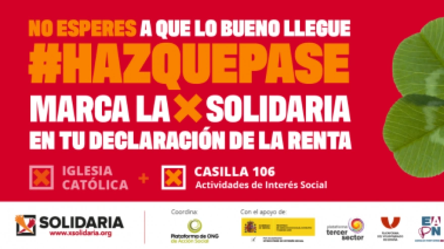 Soria se sitúa a la cabeza en la X Solidaria a favor de la Iglesia que marcan un 41 por ciento de los contribuyentes