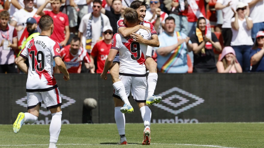 Alemao celebra su gol en el Rayo - Real Sociedad