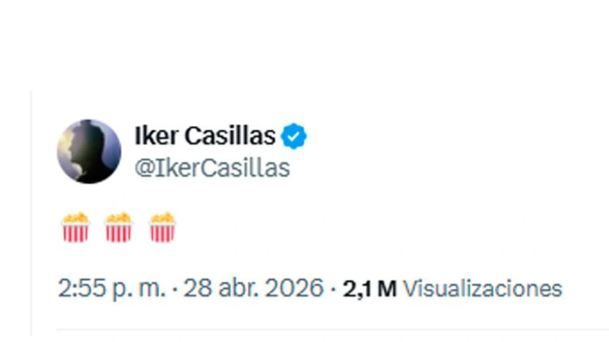 La viral reacción de Iker Casillas, poco después de aparecer las últimas informaciones que relacionan a Mourinho con el Real Madrid