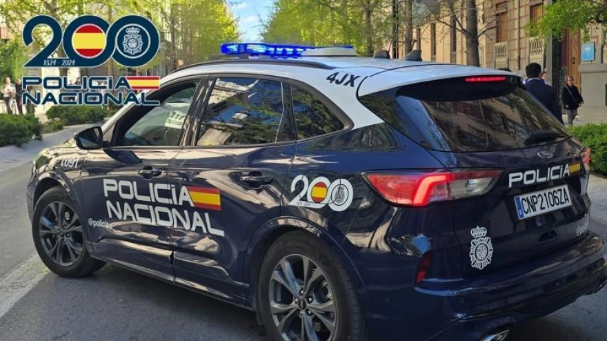 Coche patrulla de la Policía Nacional