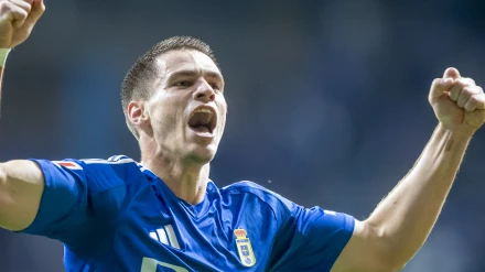 22-10-2024 ESTADIO CARLOS TARTIERE. JORNADA 11 LIGA SEGUNDA DIVISIÓN REAL OVIEDO-CD MIRANDÉS 4-1