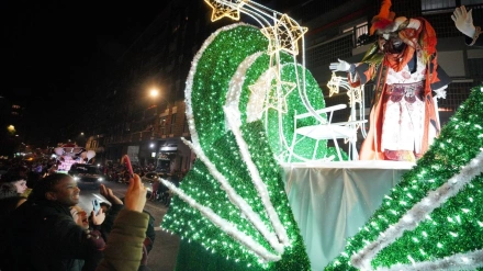 Cabalgata de Reyes Magos en Vitoria