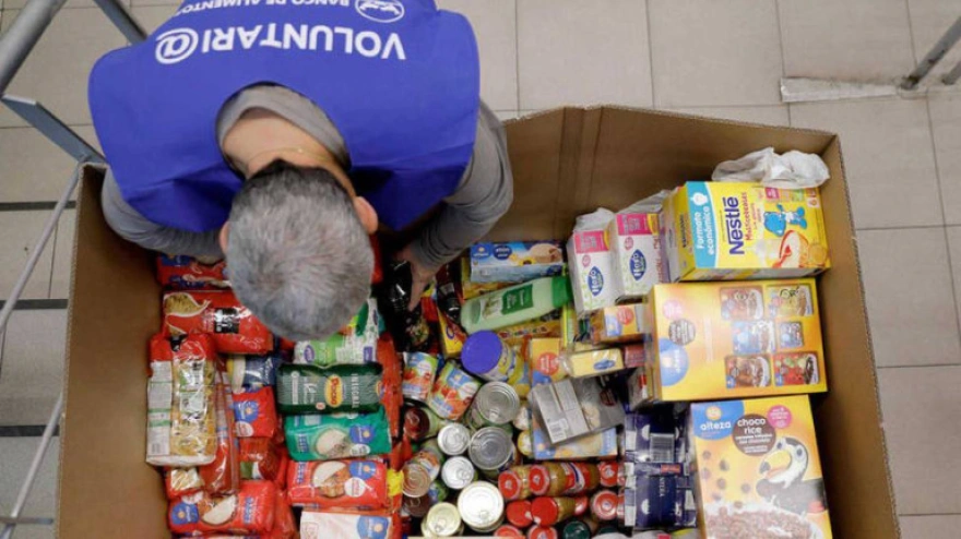 Donación de alimentos