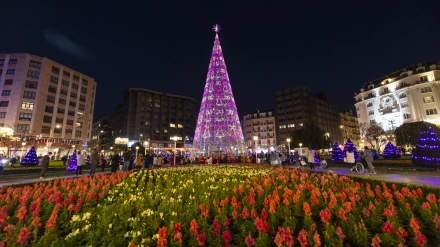 Luces de Navidad en Bilbao
