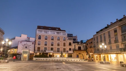 Ciudad Real, España. La Plaza Mayor. Plaza principal de la ciudad.