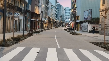 Calle San Andrés, ya reformada