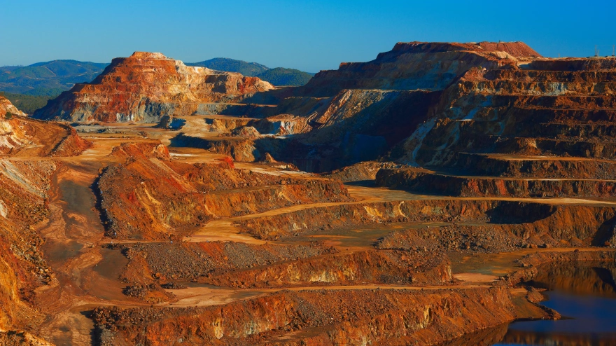 Rio Tinto, minas de Rio Tinto, provincia de Huelva, Andalucía