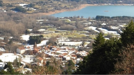El Rasillo de Cameros en invierno con nieve