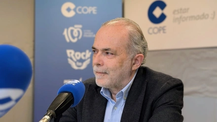 José Manuel Ferreira en los estudios de COPE