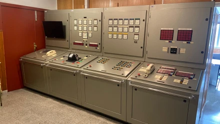 Simulador de la Escuela Náutico Pesquera de Ferrol, situada en Serantes