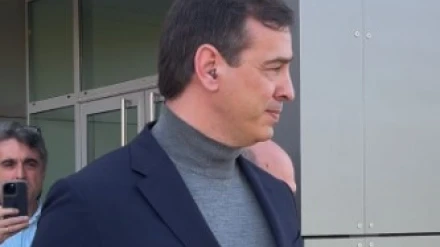 David Sánchez ha vuelto a declarar en los juzgados de Badajoz con un pinganillo en la oreja