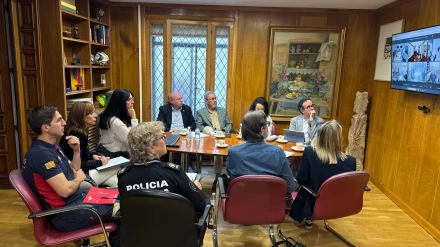 Reunión del CECOPI celebrada a primera hora de este martes