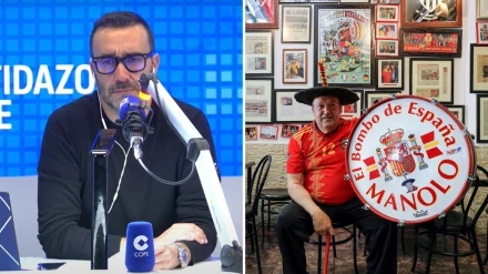 Juanma Castaño y Manolo el del Bombo