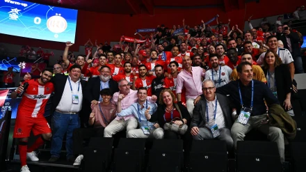 La familia Jimbee disfruta de su tercer puesto en la Champions