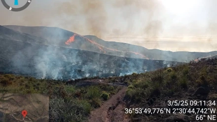 Incendio de Huércal de Almería