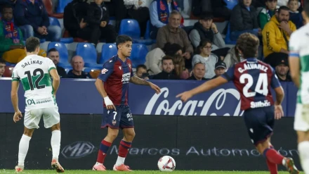 Brugué marcó el gol del Levante UD en el 1-1 de la primera vuelta