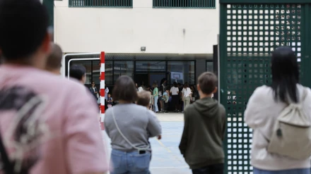 El alumnado del CEIP Rosa Serrano de Paiporta