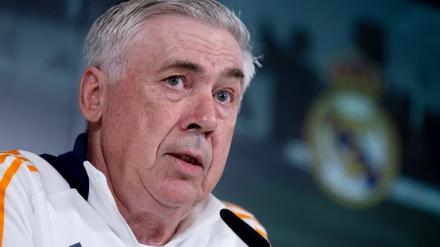 Carlo Ancelotti, durante la rueda de prensa previa al Clásico.