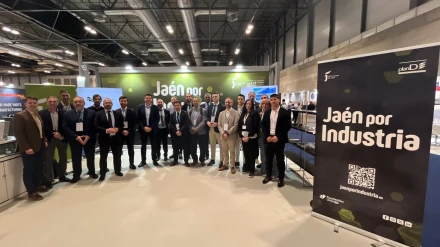 Representación jienense en la feria