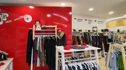 Imagen de una de las tiendas de Arroupa