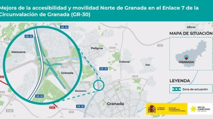 Proyecto de mejora de la GR-30 en el norte de la capital granadina
