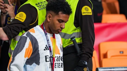La final de la Copa del Rey fue el último partido que jugó Rodrygo con el Real Madrid.